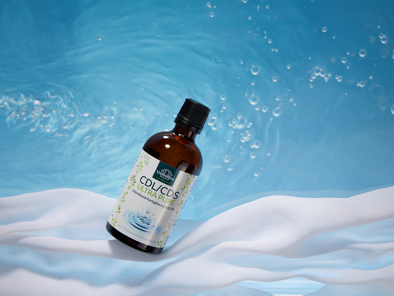 CDL/CDS - ULTRA PURE - Chlorine Dioxide Ready-to-Use Solution ≤ 0.3 % - 100 ml - from Unimedica